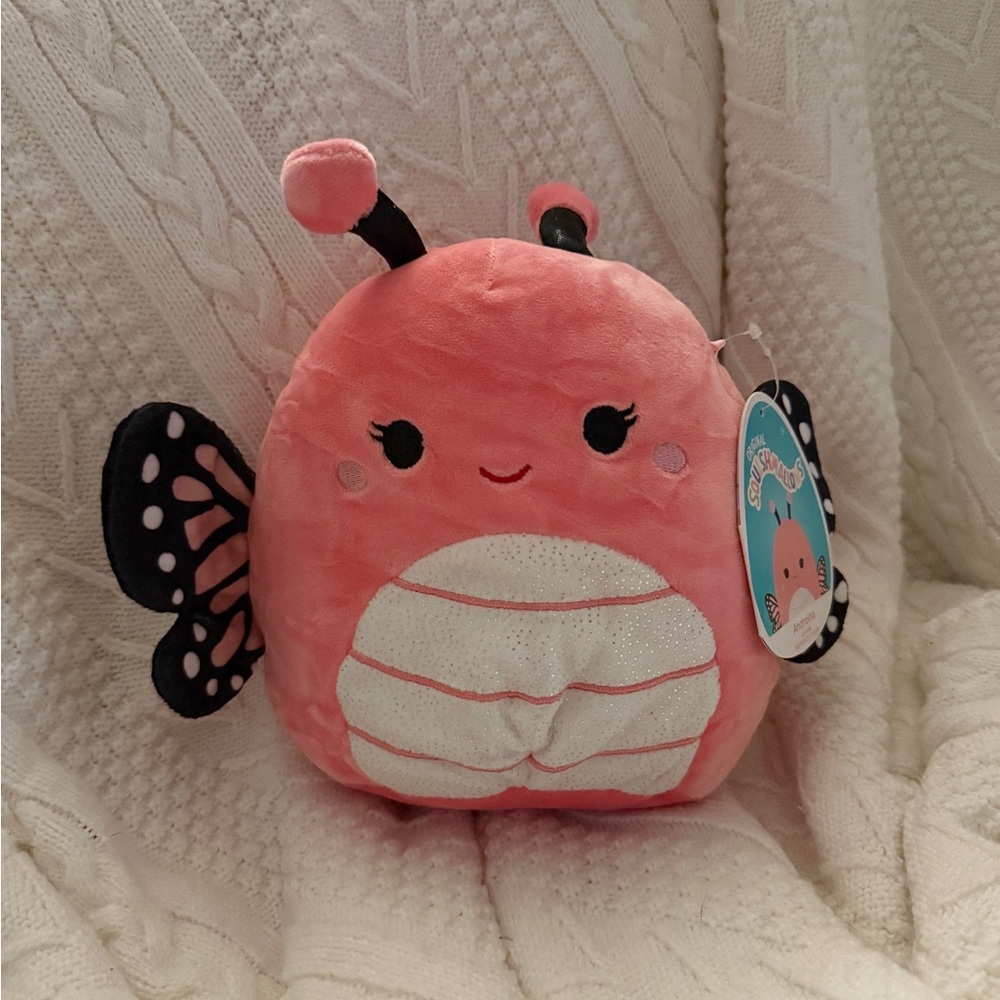 Andreina the Butterfly 8” Stuffed Plush